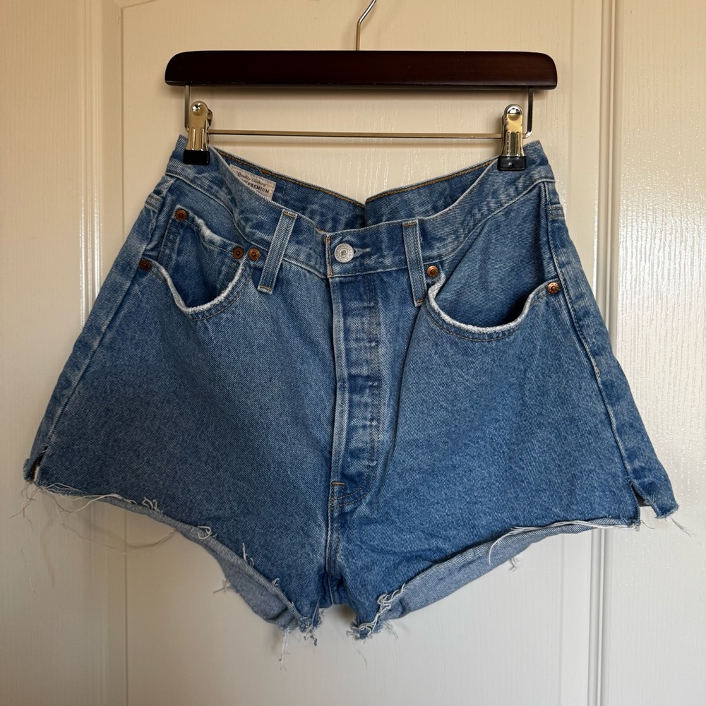 Levi's Classic Blue Jean Shorts